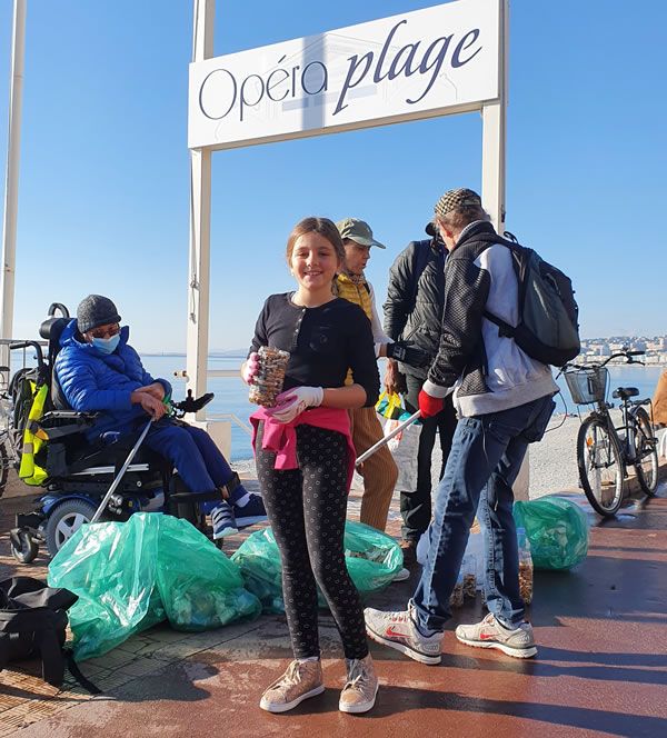 Faire du plogging à Nice